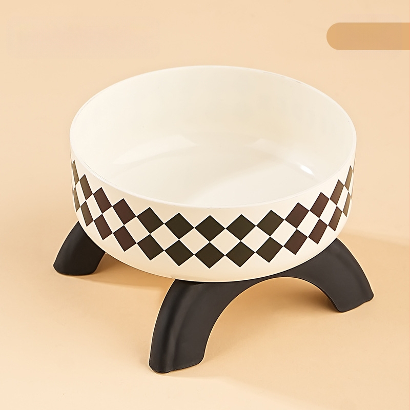 Kassi kõrge kauss kaelakaitsega kassikauss lemmikloomale roostevabast terasest kauss libisemisvastane ümberminekuvastane koerakauss koeratoidukleit piiriülene uus stiil