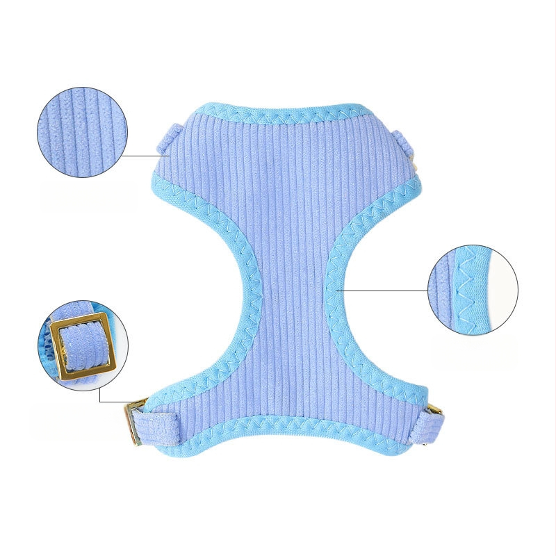 Piiriülene vest koerarihm väikesele ja keskmise suurusega koerale Bixie Teddy kutsika rinnarihm koerarihm koerakett