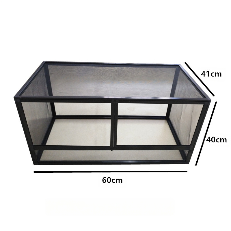 PAYI ronimiskunst, ronimislemmikloomade puur, horisontaalne puur, alumiiniumisulamist kameeleoni söötmiskast, ronimiskast, sisalik, ventileeritud ja hingav