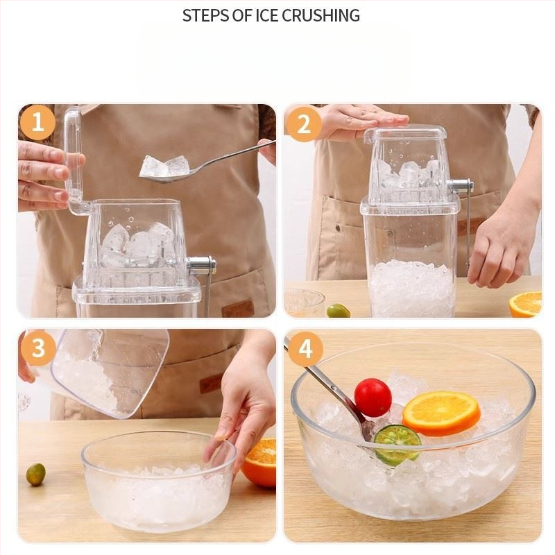 Jäähöövel Kodune väike silumismasin Granuleeritud liivajää Purustatud jää Kommertskioski rahejäämasin Käsitsi jääpurustatud masin