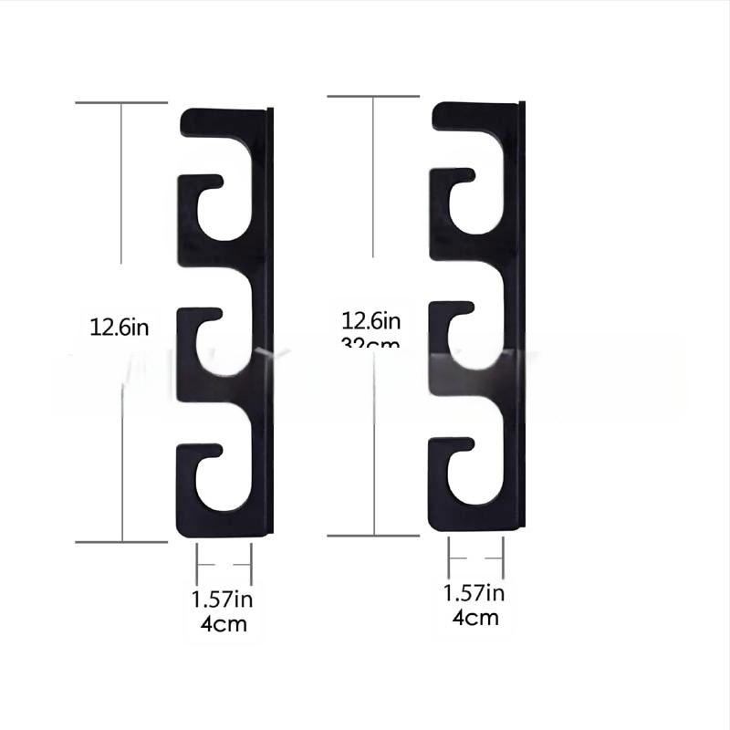 BEBIKR seinale kinnitatav õngehoidja-õngehoidja - 5 õnge
