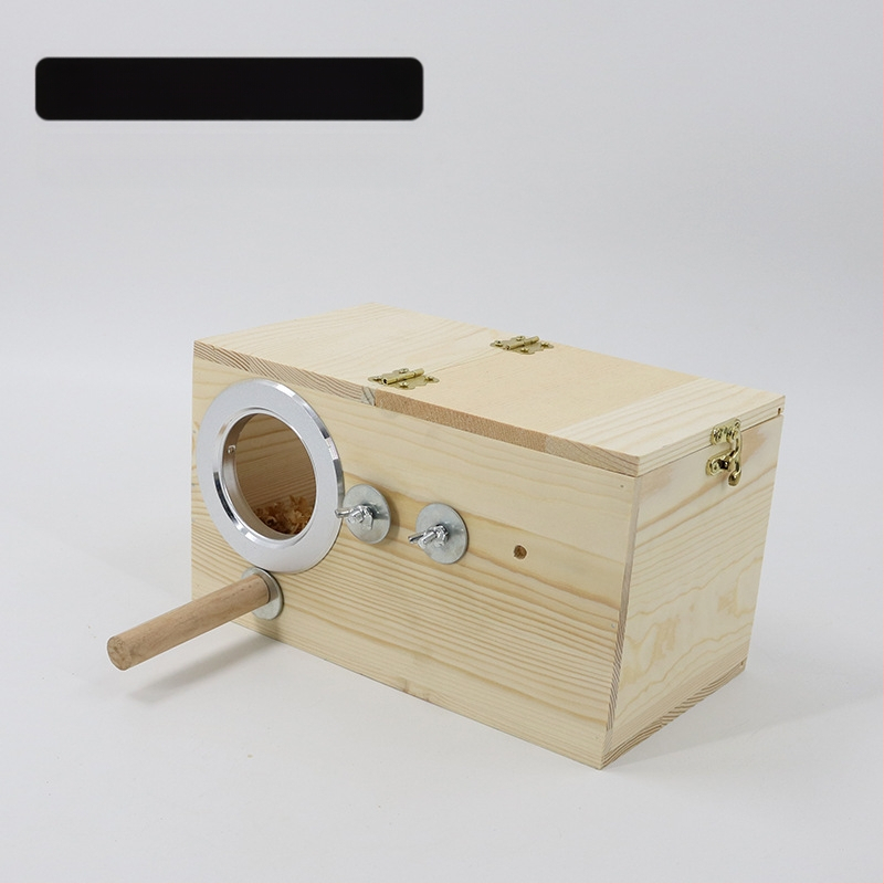 Akrüülist papagoi pesitsuskast, läbipaistev pesitsuskast, linnupesa, täispuidust, linnupesa, papagoi pesa, linnumaja, munade munemine