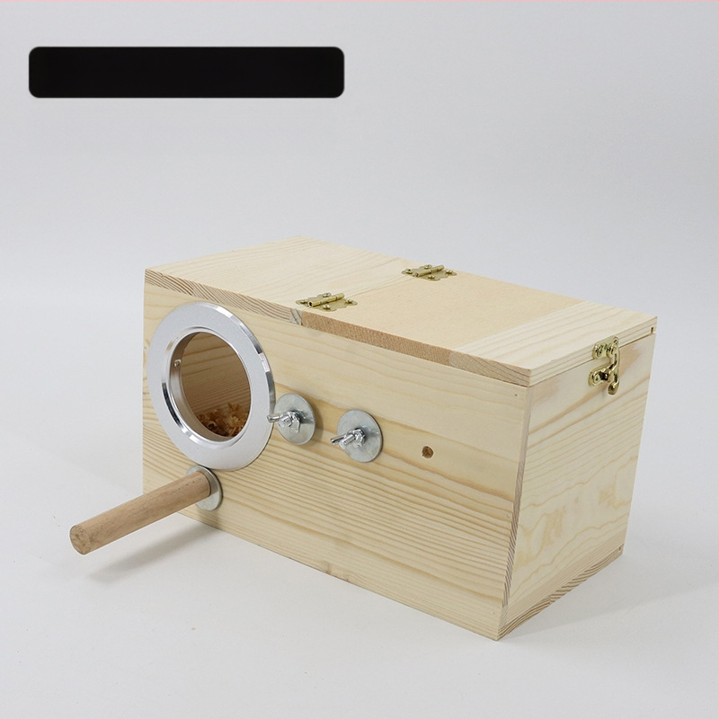 Akrüülist papagoi pesitsuskast, läbipaistev pesitsuskast, linnupesa, täispuidust, linnupesa, papagoi pesa, linnumaja, munade munemine