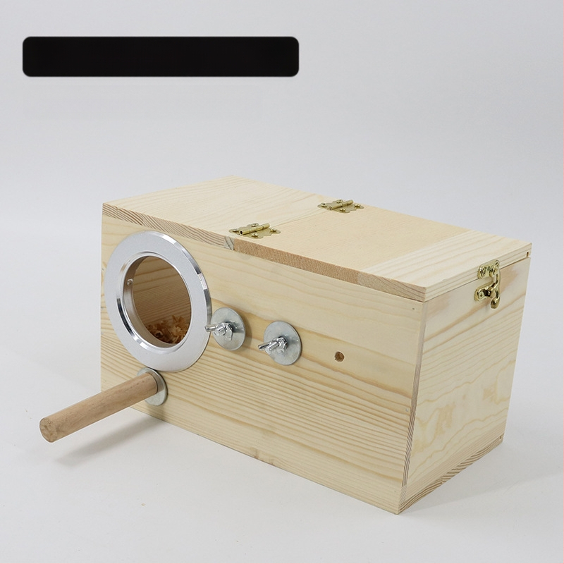 Akrüülist papagoi pesitsuskast, läbipaistev pesitsuskast, linnupesa, täispuidust, linnupesa, papagoi pesa, linnumaja, munade munemine