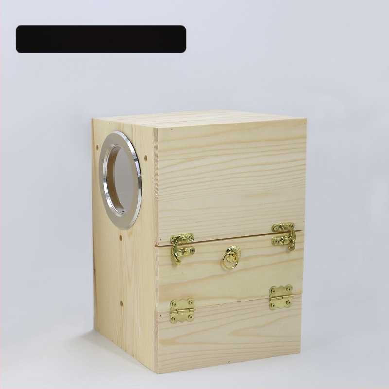 Akrüülist papagoi pesitsuskast, läbipaistev pesitsuskast, linnupesa, täispuidust, linnupesa, papagoi pesa, linnumaja, munade munemine