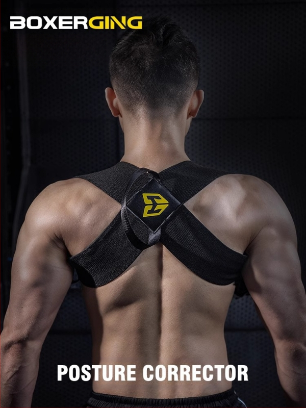 BOKSO Fitneso Gilus Pečių Stūmimas Apvalių Pečių Treniruočių Korekcinis Artifact Push Krūtinės Atviras Petis Tiesus Nugaros Pagalbinis Diržas