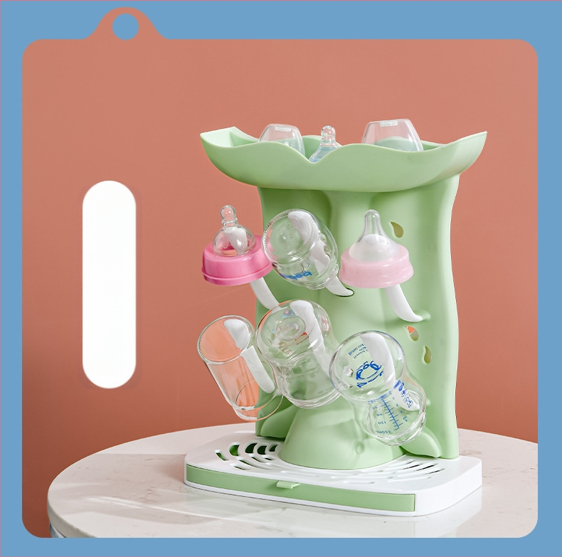 Lutipudelite tühjendamise riiul tagurpidi tasside tühjendamise riiul lutipudelite hoiustamise kuivatusrest köögi hoiustamisriiul