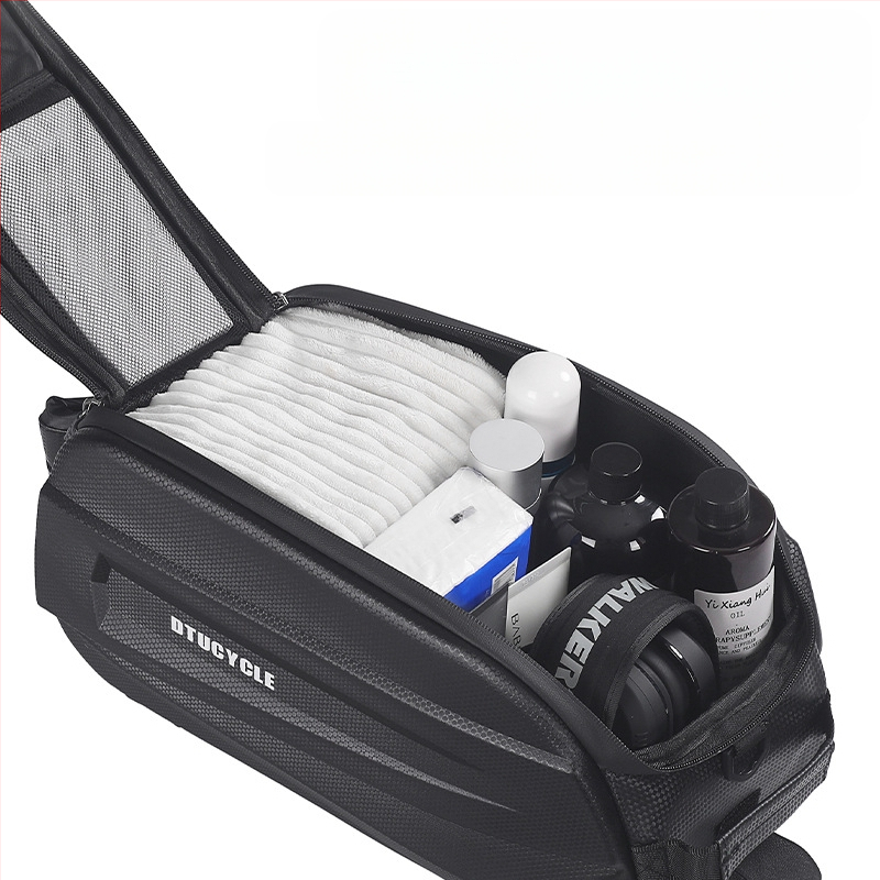 Dtucycle jalgratta suure mahutavusega kõva kestaga tagakott jalgrattasõiduks veekindel tagaistme pagasikott tehase hulgimüük