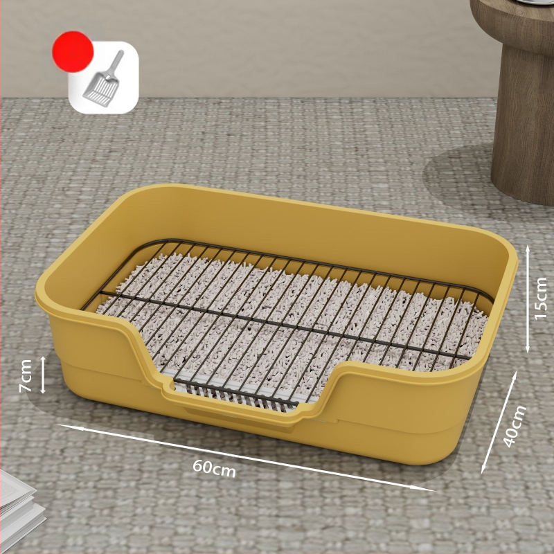 Geležinis tinklelis šunų tualetui, per didelis, apsaugantis nuo taškymosi, aukšta tvora šunų pisuarui, dideliems, vidutiniams, mažiems šunims, plokščiiems, naminių gyvūnėlių reikmenys