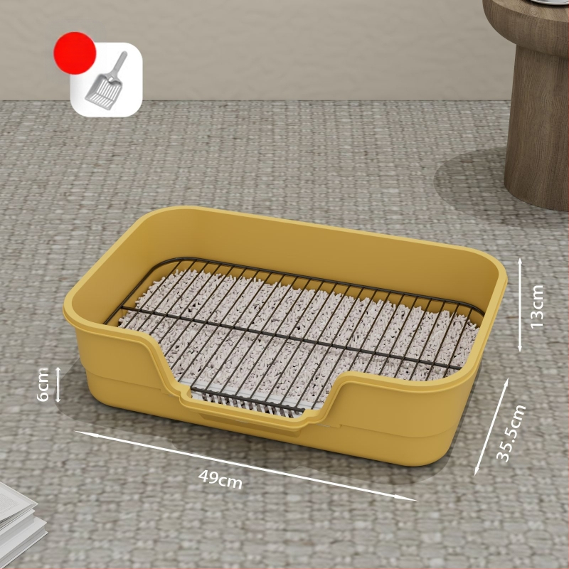 Geležinis tinklelis šunų tualetui, per didelis, apsaugantis nuo taškymosi, aukšta tvora šunų pisuarui, dideliems, vidutiniams, mažiems šunims, plokščiiems, naminių gyvūnėlių reikmenys