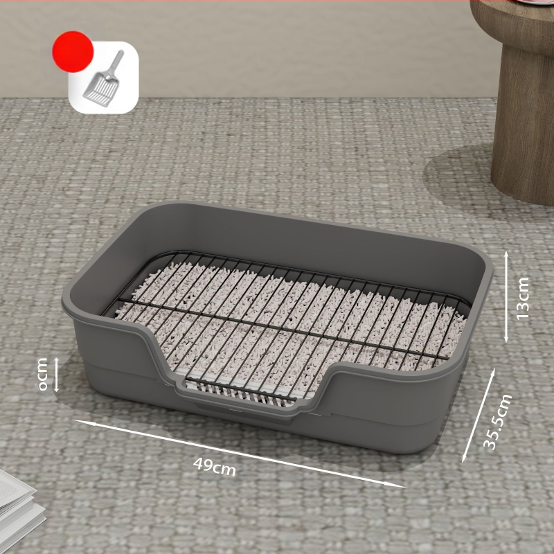 Geležinis tinklelis šunų tualetui, per didelis, apsaugantis nuo taškymosi, aukšta tvora šunų pisuarui, dideliems, vidutiniams, mažiems šunims, plokščiiems, naminių gyvūnėlių reikmenys