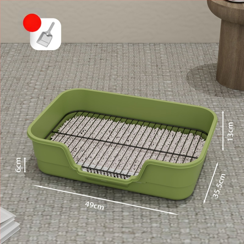 Geležinis tinklelis šunų tualetui, per didelis, apsaugantis nuo taškymosi, aukšta tvora šunų pisuarui, dideliems, vidutiniams, mažiems šunims, plokščiiems, naminių gyvūnėlių reikmenys