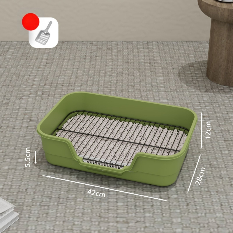 Geležinis tinklelis šunų tualetui, per didelis, apsaugantis nuo taškymosi, aukšta tvora šunų pisuarui, dideliems, vidutiniams, mažiems šunims, plokščiiems, naminių gyvūnėlių reikmenys