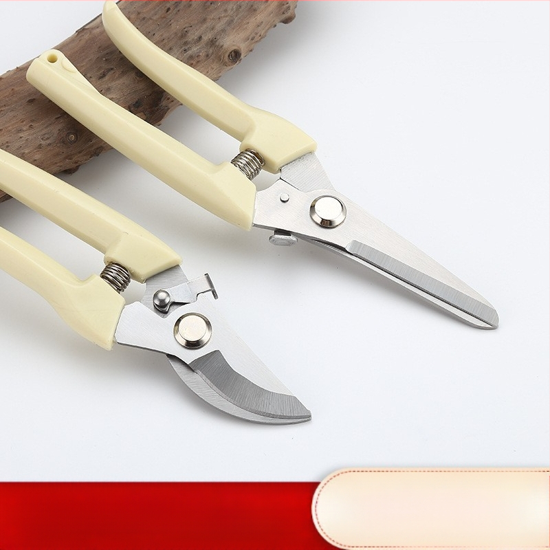 Majapidamislillede puuviljakorjamiskäärid, oksakäärid, viljapuude käärid, pügamis- ja lõikuskäärid, haljastus- ja pookimiskäärid, aianduskäärid