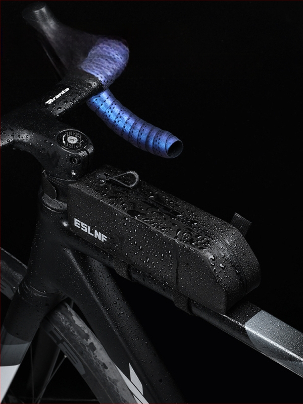 Eslnf jalgratta ülemise toru kott mägi-maanteeratta suure mahutavusega kõva kestaga veekindel esitala kott jalgrattavarustusele