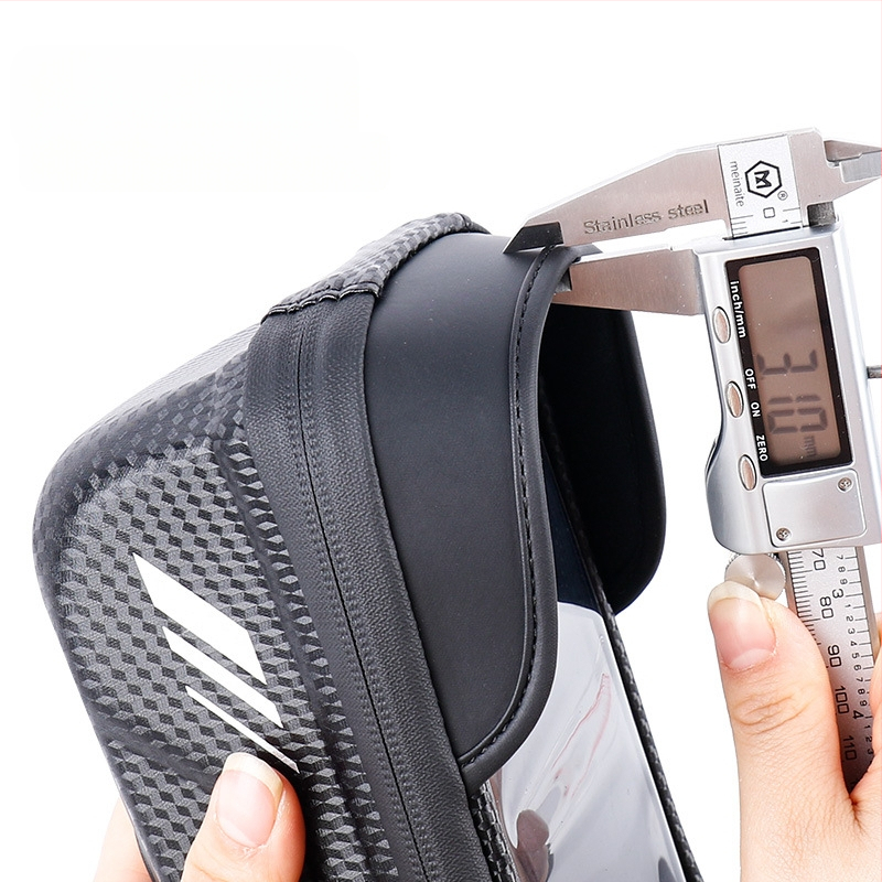 wheelup cross-border eva kõva kestaga jalgrattakott esitala kott mägironimiseks vihmakindel mobiiltelefonikott puutetundliku ekraaniga sadulakott ülemise toruga