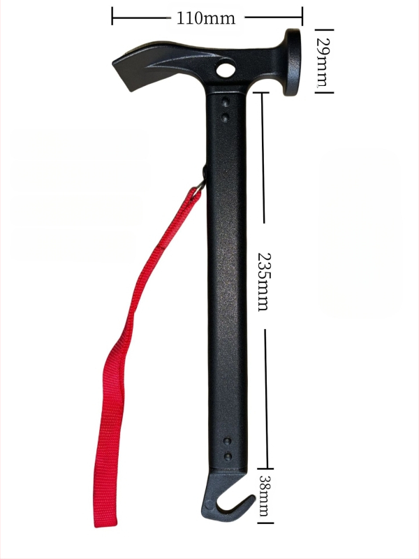 Populaarne välistingimustes kasutatav alumiiniumisulamist haamer, multifunktsionaalne kaasaskantav telgi varikatuse maapealne naelhaamer, maapealne naelalumiiniumkäepidemega haamer, hulgimüük