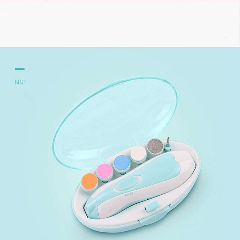 Manna naujagimio nagų šlifuoklis kūdikių nagų kirpimo mašinėlė manikiūro šlifuoklis tylus tylus elektrinis nagų šlifuoklis