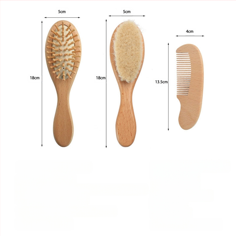 Vilnos šepetys Buko medienos kūdikių šepetys Vonios šepetys Vonios šepetys Masažinis plaukų šukos Buko medienos šukos su oro pagalve Plokščias šukos, tinkančios šukoms