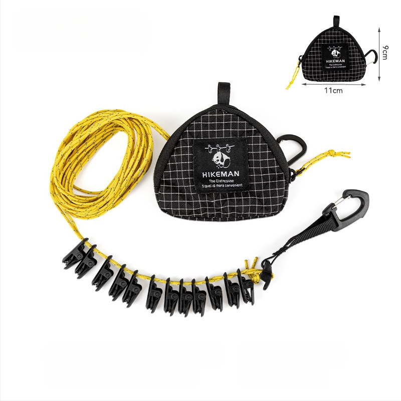Välistingimustes kasutatav pesunöör, telkimiseks mõeldud kaasaskantav hoiustamisnöör klambritega, reisimiseks mõeldud hotell, puurimata tuulekindel kuivatusnöör