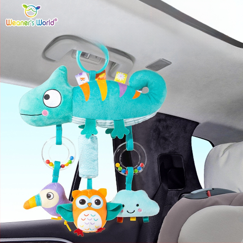„Weaners World“ kūdikių žaislai 0–1 metų vaikams, barškutis, vežimėlio pakabukas, vėjo varpeliai, kūdikių žaislų gamintojai, didmeninė prekyba