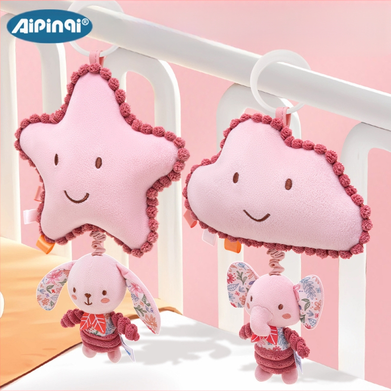 Aipinqi beebilooma kuju haaramise koolitus varajase hariduse mänguasjad 0-3-aastased vastsündinu tõmbamise kellukese voodi rippuvad mänguasjad