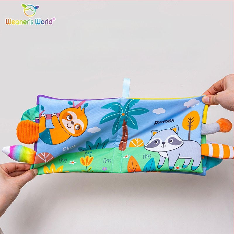 Nauja stereo uodegos audinio knyga, kūdikių ankstyvojo ugdymo lietimui skirta tyli knyga, skambančio popieriaus lytėjimo pažintinių žaislų gamintojas sandėlyje