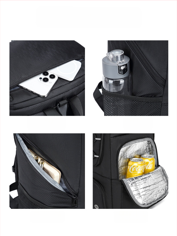 Piiriülene kuummüügis multifunktsionaalne korvpallikott, treeningkott, suure mahutavusega mugav seljakott, veekindel isolatsiooniga seljakott, vabaajakott