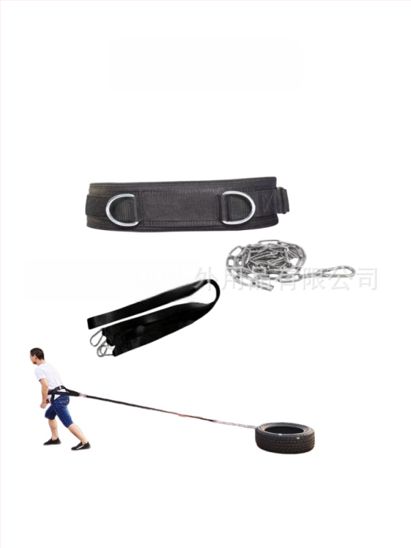 Kelguga kergejõustiku tõuke- ja tõmbekoormus plahvatusohtlik võimsuspere libisemiskindel kelgurihmaga vöö kodutreeningu varustus