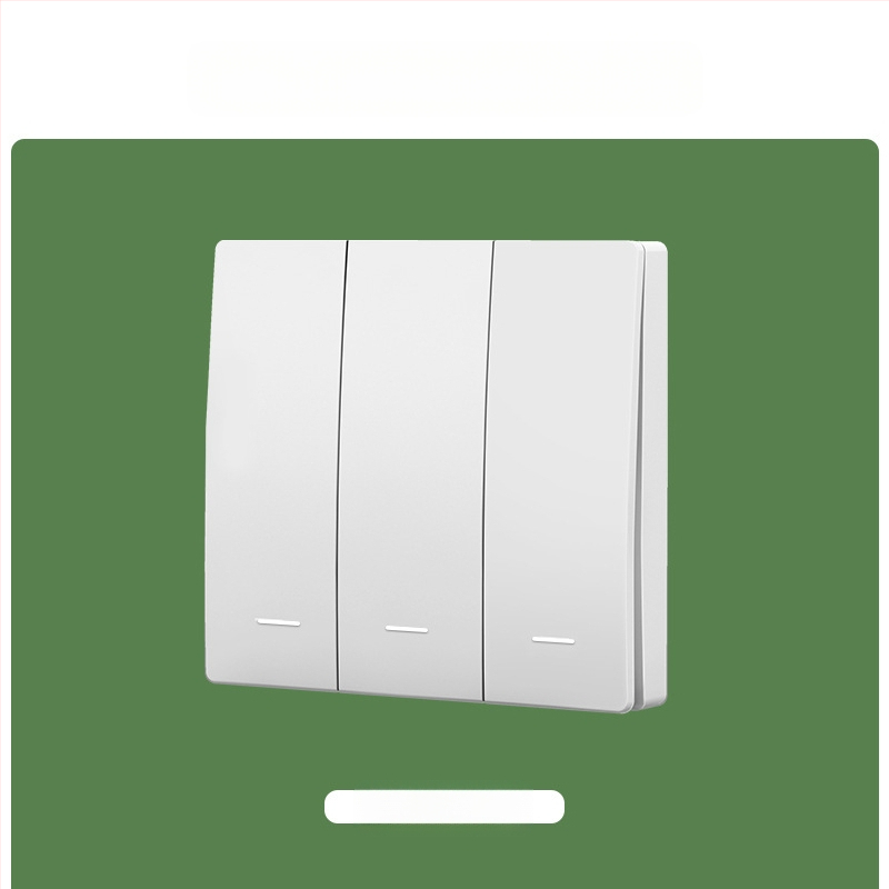 Savaime generuojantis belaidis jungiklis buitiniam vieno valdymo į dviejų valdymo daugiafunkciniam valdymui be laidų atsitiktinis be pastos be baterijų lengvas paspaudimas