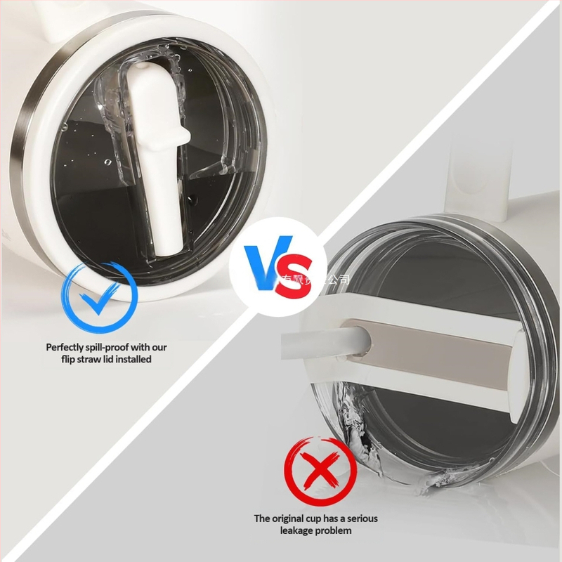 Резервен капак 40 oz (около 1134.0 g) Cream Lid 2.0 Leak-Proof Leak-Proof Cup Lick Cup