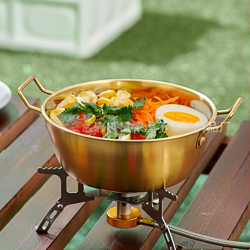 304 roostevabast terasest välistingimustes kasutatav lumekauss Korea draama samas stiilis riisiveinikauss käepidemega kimchi-kauss Korea riisiveinikauss