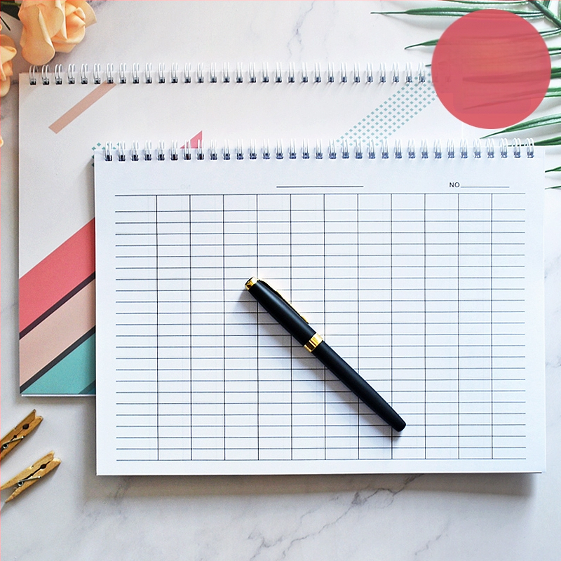 Универсална книга с формуляри тип бобина A4, счетоводна хартия, компания, финансова счетоводна книга, счетоводна статистика, посочване на подробна книга с книги