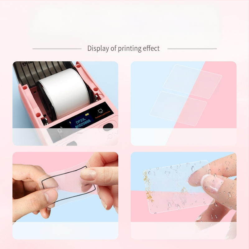 Detongningyou läbipaistva etiketiga kosmeetikasertifikaadi nimekleebis elutoa köögi isekleepuv läbipaistev etikett