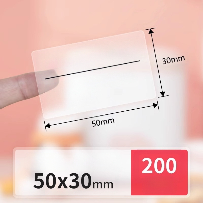 Detongningyou läbipaistva etiketiga kosmeetikasertifikaadi nimekleebis elutoa köögi isekleepuv läbipaistev etikett