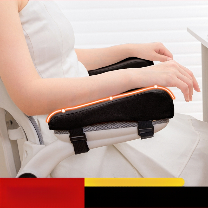 Kontoritooli käetoe padi, kõrgendav pehme käekaitse, pehme padi, padjapadi, mänguarvuti tooli istme käepadi