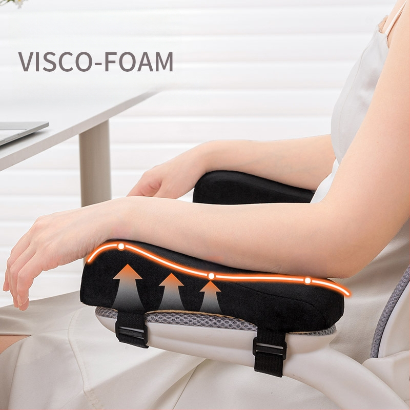 Kontoritooli käetoe padi, kõrgendav pehme käekaitse, pehme padi, padjapadi, mänguarvuti tooli istme käepadi