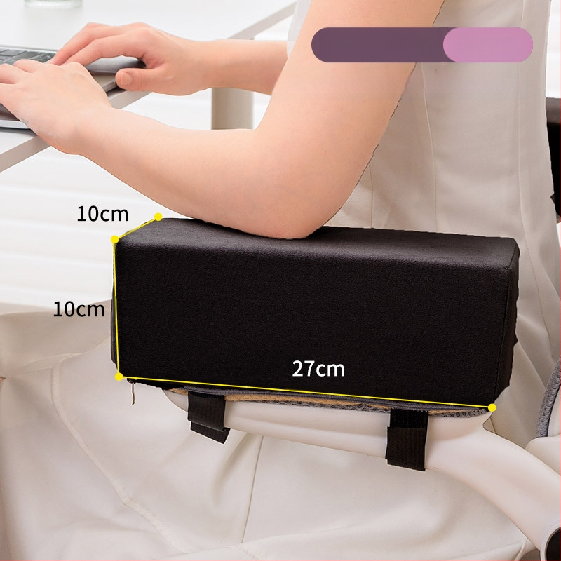 Kontoritooli käetoe padi, kõrgendav pehme käekaitse, pehme padi, padjapadi, mänguarvuti tooli istme käepadi