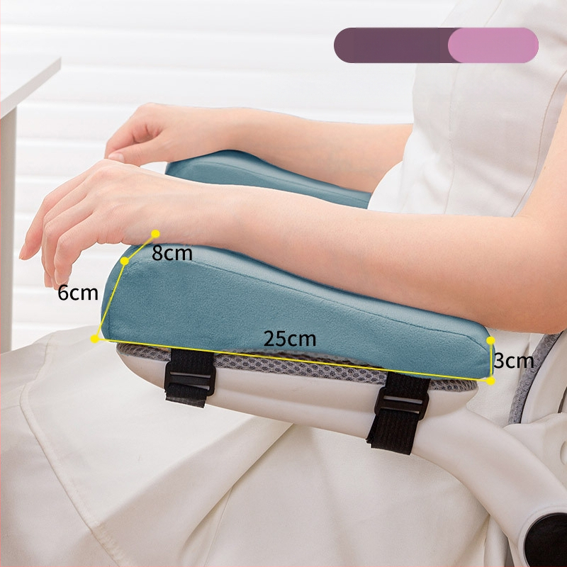 Kontoritooli käetoe padi, kõrgendav pehme käekaitse, pehme padi, padjapadi, mänguarvuti tooli istme käepadi