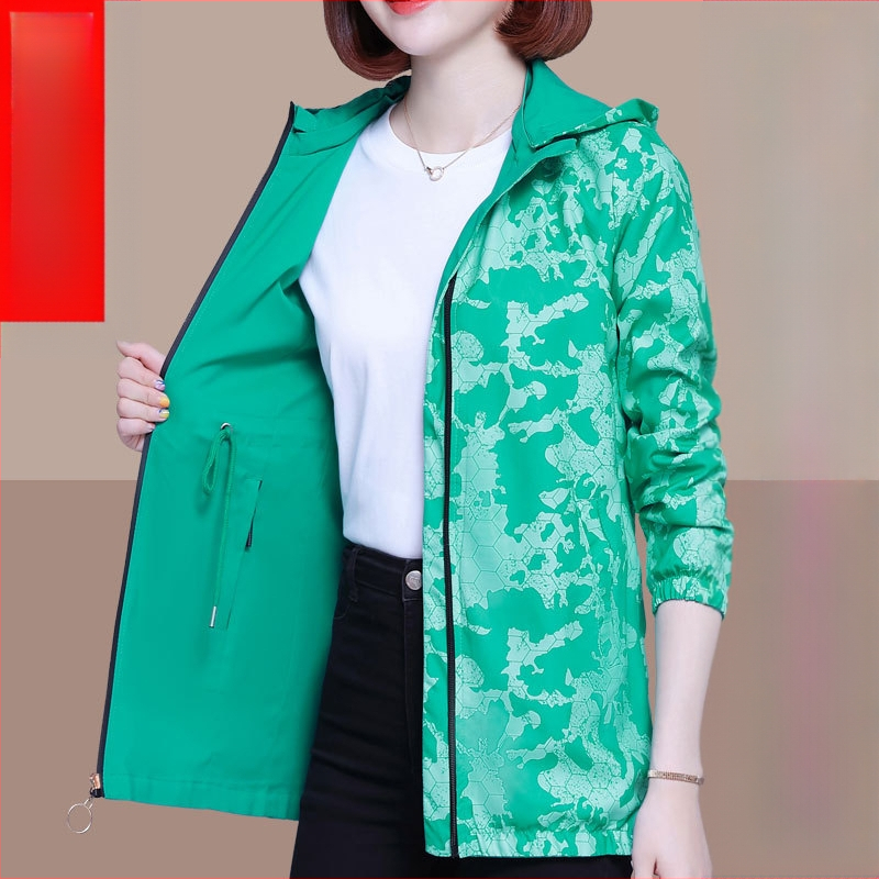 Naiste pikk kahepoolne Kagu-Aasia pluss-suuruses mantel, kevad- ja sügis 2025, hulgimüügis, piiriülene