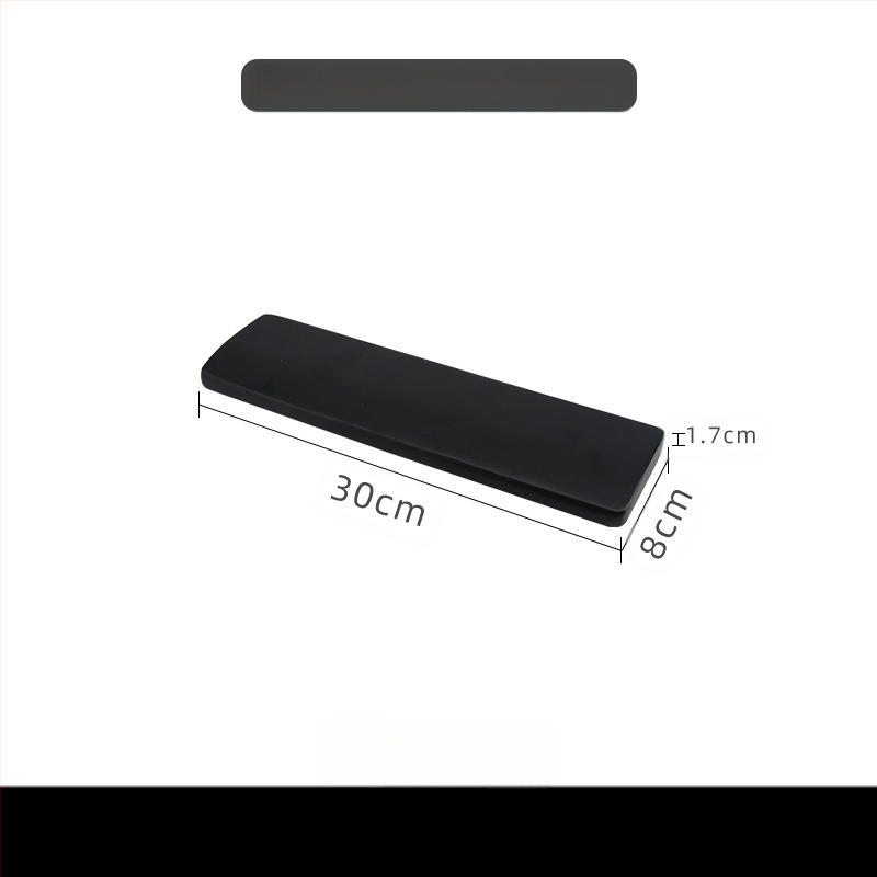 Klaviatuuri käetugi mustast pähklipuust täispuidust mehaaniline klaviatuuri käetugi puidust randmetugi hiiretugi kõrge randmepadi