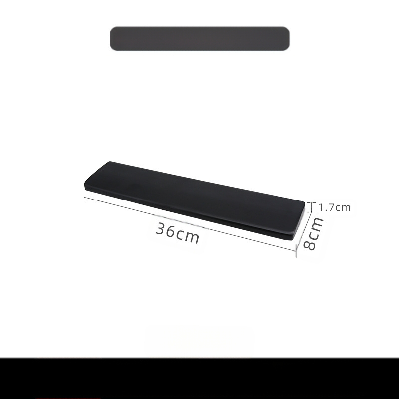 Klaviatuuri käetugi mustast pähklipuust täispuidust mehaaniline klaviatuuri käetugi puidust randmetugi hiiretugi kõrge randmepadi