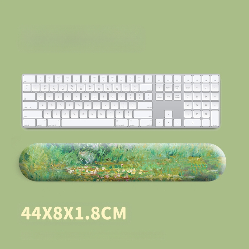 Monet õlimaali hiirematt Sleeping Lotus randmepadi käetugi klaviatuuripadi hiirematt meeste ja naiste randmepadi kontor