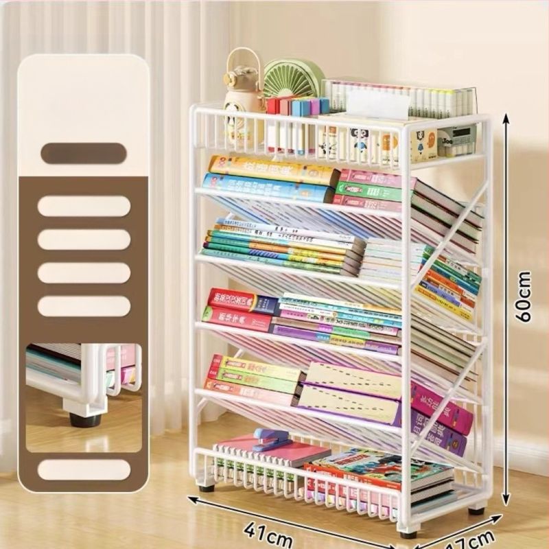 Liigutatav põrandariiul Raamaturiiul Mitmekihiline ratastega hoiuriiul Õpilase klassiruumi raamaturiiul Raudlaua külgmine raamaturiiul