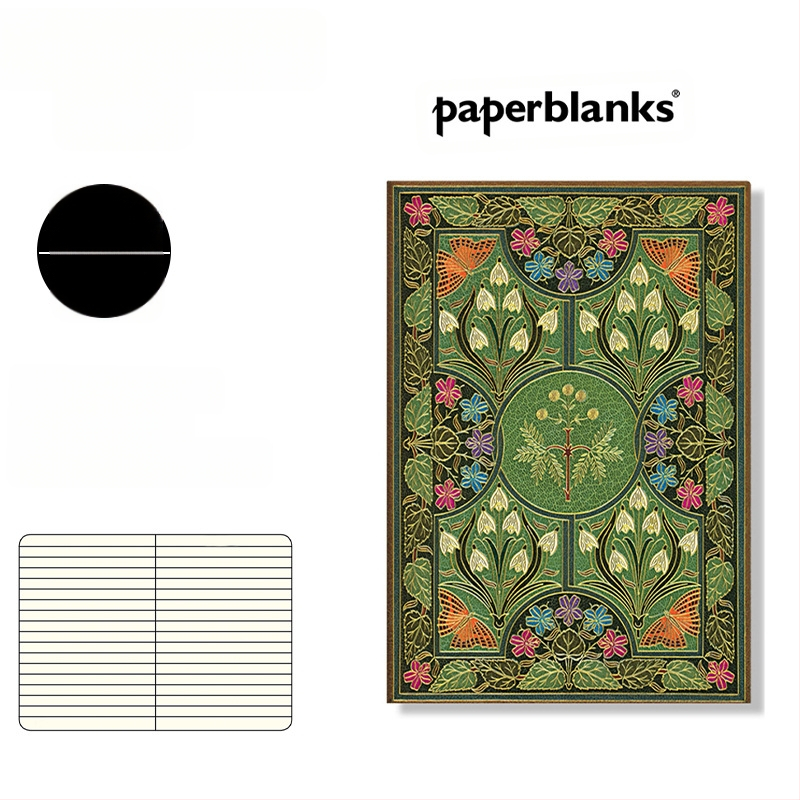 Värviline poeetiline märkmik Mimosa armastuse luule märkmik loominguline väike värske käsiraamat õpilasele peen kingitus