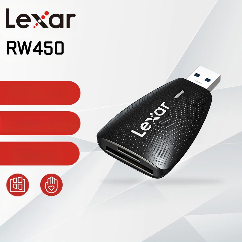 „Lexar“ kortelių skaitytuvas SD TF kortelė Cfexpress kortelė didelės spartos C tipo sąsaja 3.0 kamera Cfe kortelių skaitytuvas