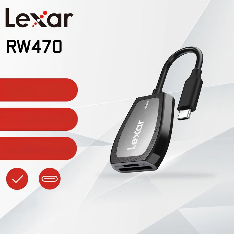 „Lexar“ kortelių skaitytuvas SD TF kortelė Cfexpress kortelė didelės spartos C tipo sąsaja 3.0 kamera Cfe kortelių skaitytuvas