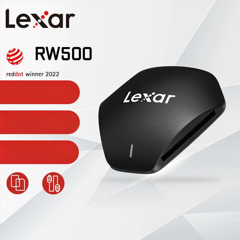 „Lexar“ kortelių skaitytuvas SD TF kortelė Cfexpress kortelė didelės spartos C tipo sąsaja 3.0 kamera Cfe kortelių skaitytuvas