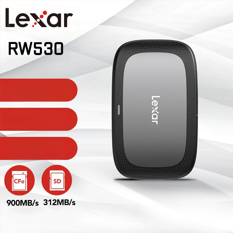 „Lexar“ kortelių skaitytuvas SD TF kortelė Cfexpress kortelė didelės spartos C tipo sąsaja 3.0 kamera Cfe kortelių skaitytuvas