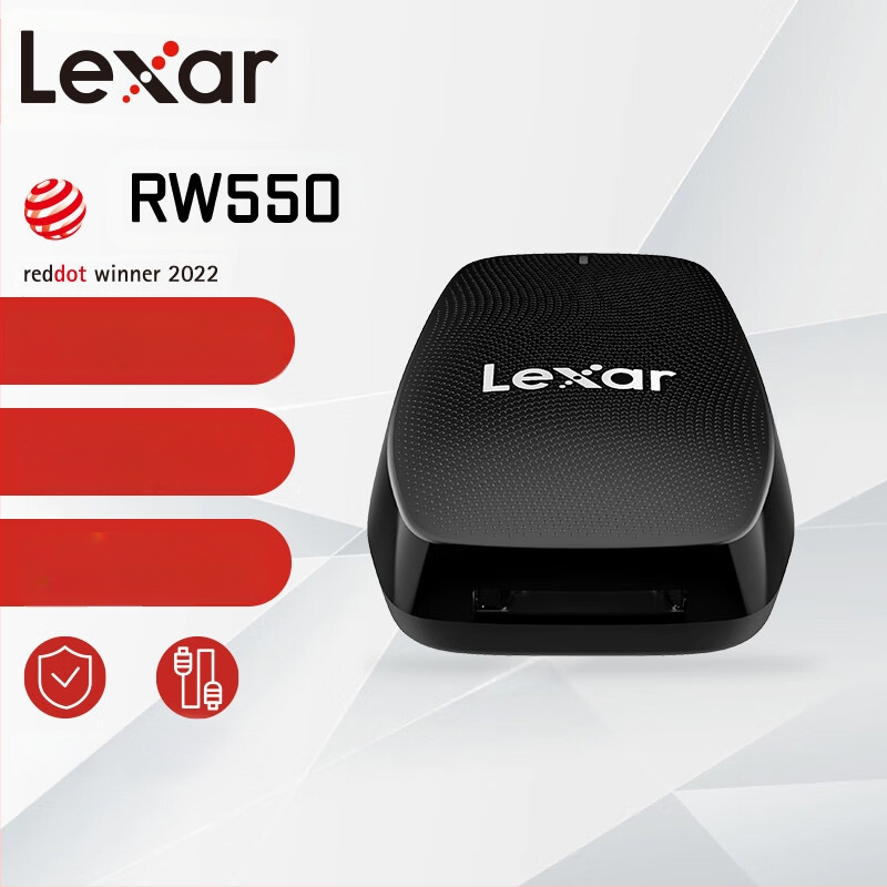 „Lexar“ kortelių skaitytuvas SD TF kortelė Cfexpress kortelė didelės spartos C tipo sąsaja 3.0 kamera Cfe kortelių skaitytuvas